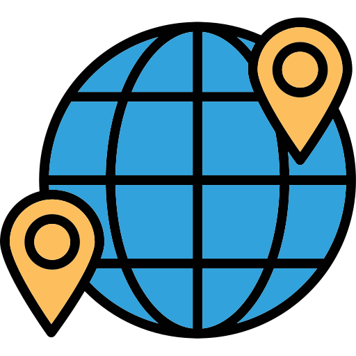 geolocate Generic Outline Color icon