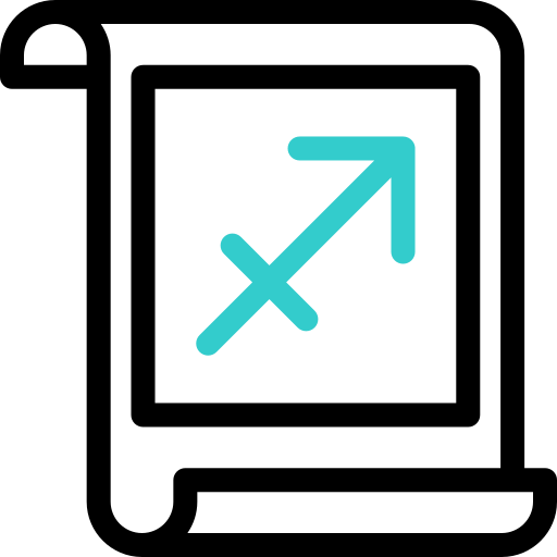 Sagittarius Basic Accent Outline icon