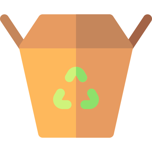 eco packaging Basic Rounded Flat icon