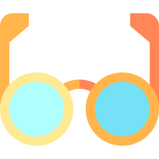 occhiali da vista Basic Straight Flat icona