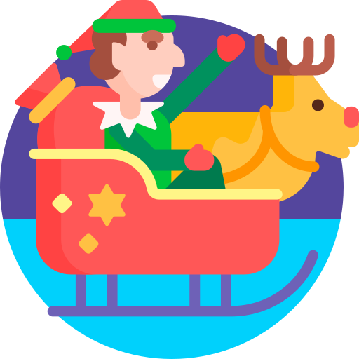 Christmas Elf Detailed Flat Circular Flat icon