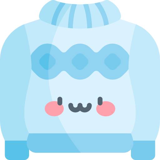 Sweater Kawaii Flat icon