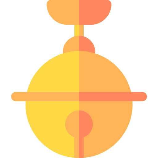 campana di tintinnio Basic Rounded Flat icona