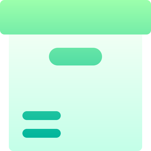 Eco Packaging Basic Gradient Gradient icon