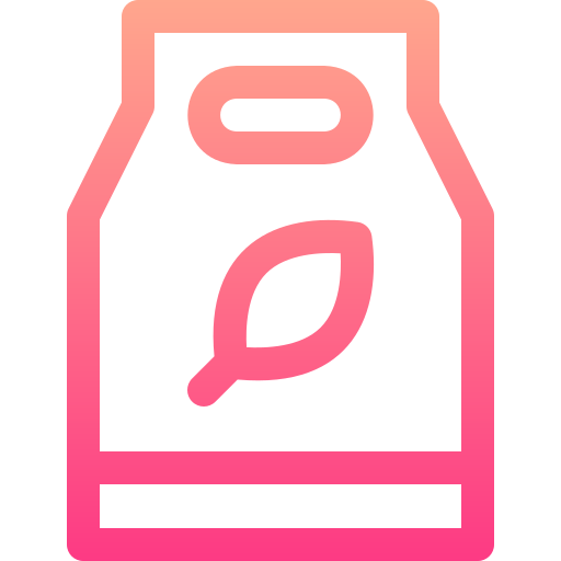 eco packaging Basic Gradient Lineal color icon
