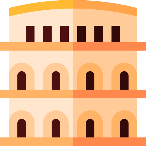 Coliseum Basic Straight Flat icon