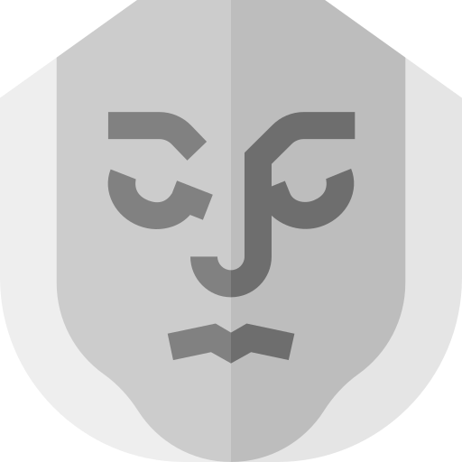 maschera mortuaria Basic Straight Flat icona