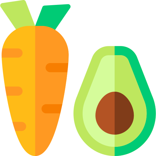 Овощи Basic Rounded Flat иконка