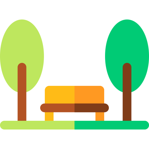 parque Basic Rounded Flat icono
