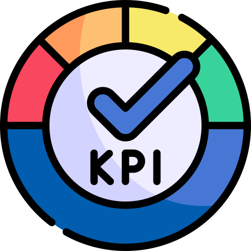 Kpi Kawaii Lineal color icono