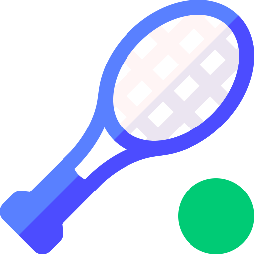 tennis Basic Rounded Flat Icône
