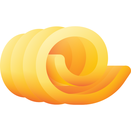 mantequilla 3D Color icono