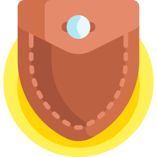 포켓 Detailed Flat Circular Flat icon