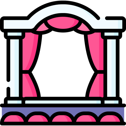 bühne Special Lineal color icon