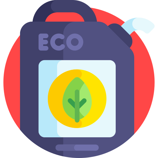 Öko-kraftstoff Detailed Flat Circular Flat icon