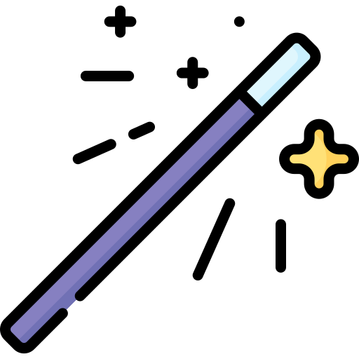 Волшебная палочка Special Lineal color иконка