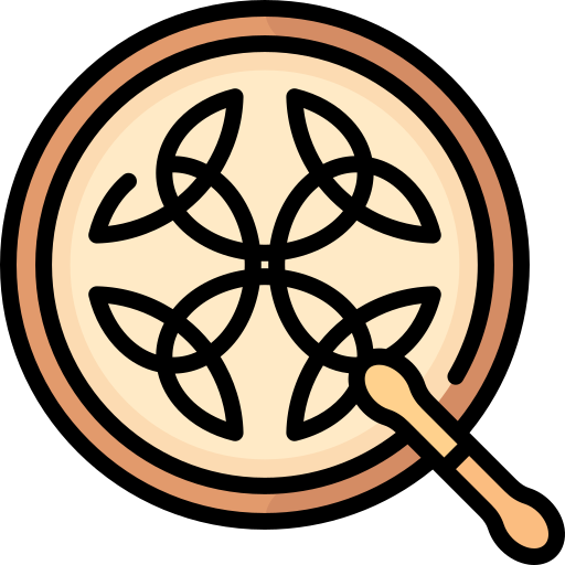 bodhrán Special Lineal color icon