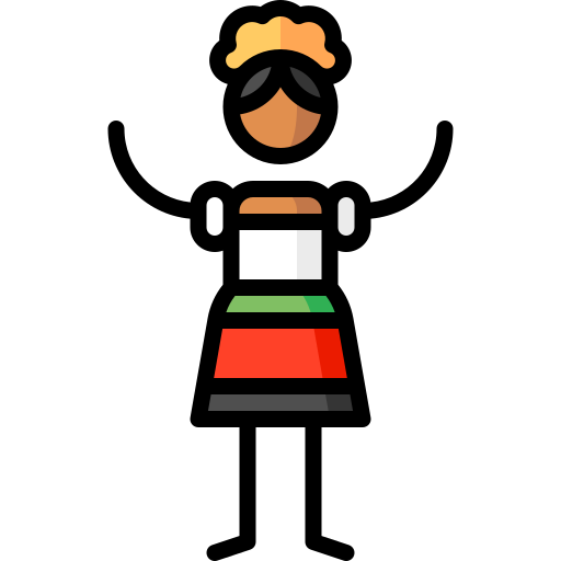 spanisch Puppet Characters Lineal Color icon