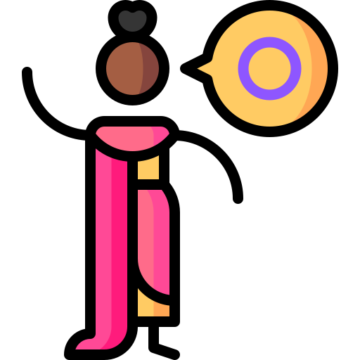 히즈라 Puppet Characters Lineal Color icon