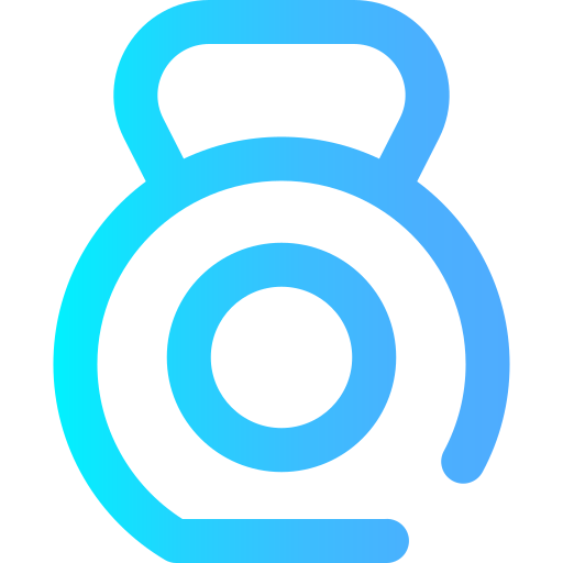 kettlebell Super Basic Omission Gradient icon