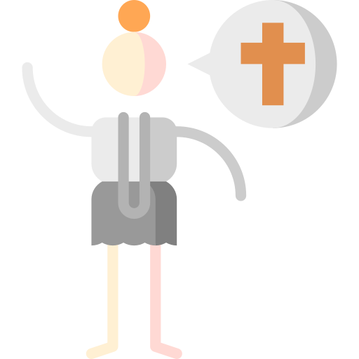 Christian Puppet Characters Flat icon