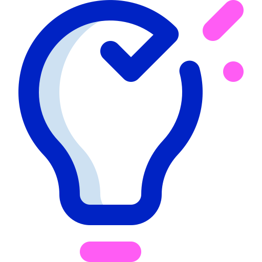 die glühbirne Super Basic Orbit Color icon