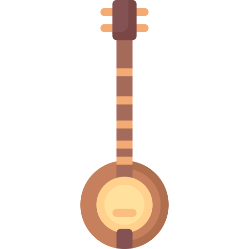 banjo Special Flat icoon