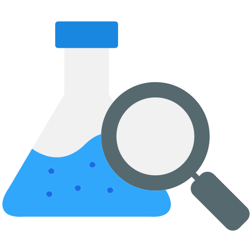 análisis químico Generic Flat icono