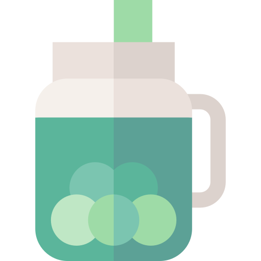 herbata z bąbelkami Basic Straight Flat ikona