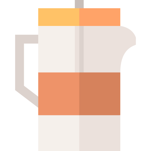 coffee maker Basic Straight Flat icon