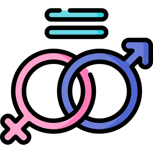 równość płci Special Lineal color ikona