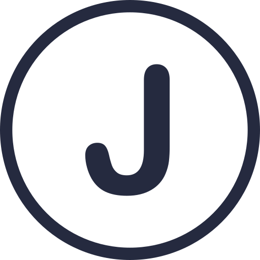 brief j Generic Basic Outline icoon