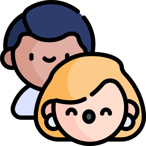 Parents Kawaii Lineal color icon