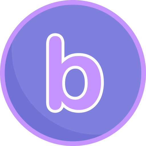 문자 b Generic Flat icon