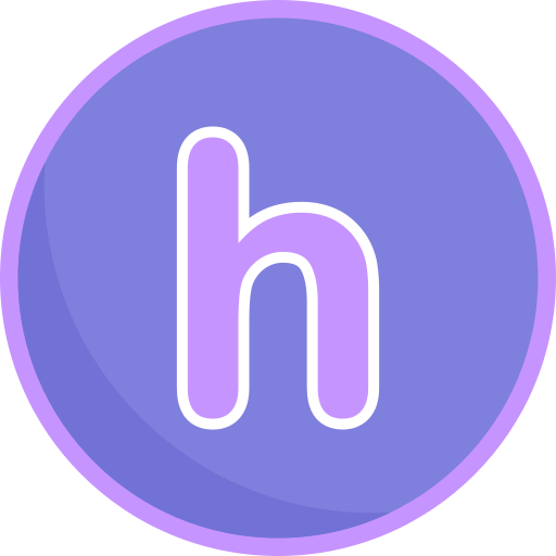 brief h Generic Flat icoon