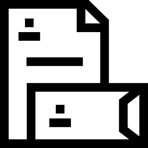 문방구 Basic Straight Lineal icon