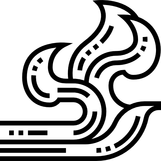 태국어 Detailed Straight Lineal icon