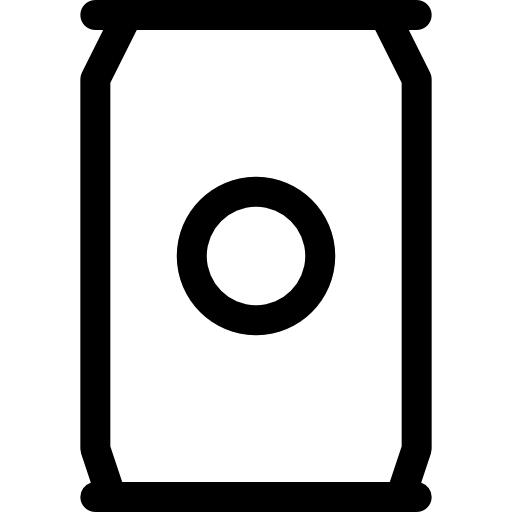 bibita Basic Rounded Lineal icona