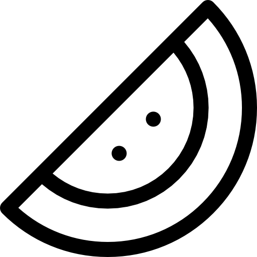anguria Basic Rounded Lineal icona