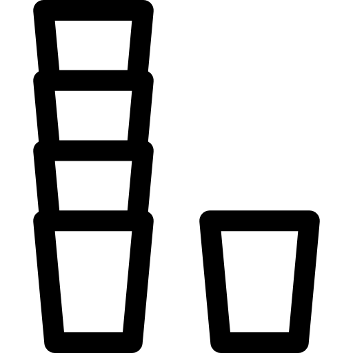 유리 Basic Rounded Lineal icon