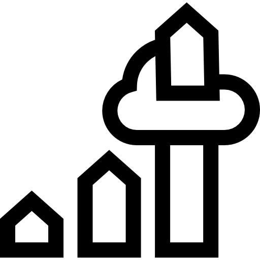 gráfico Basic Straight Lineal icono