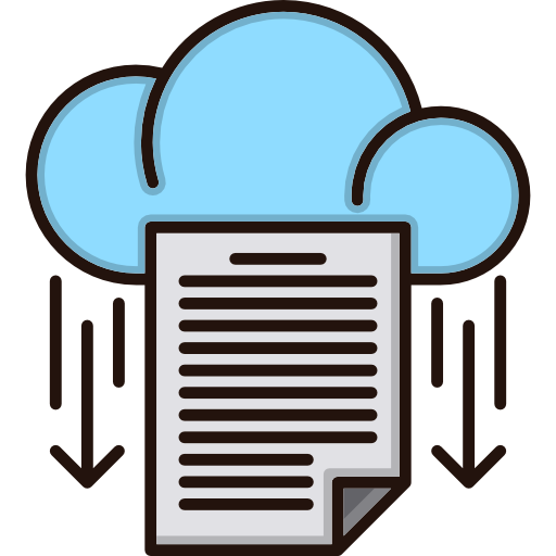 Document Cubydesign Lineal Color  icon