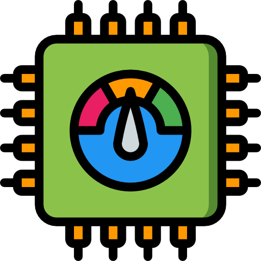 cpu Basic Miscellany Lineal Color icon