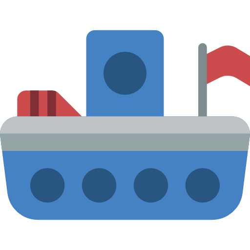 Boat toy Basic Miscellany Flat icon