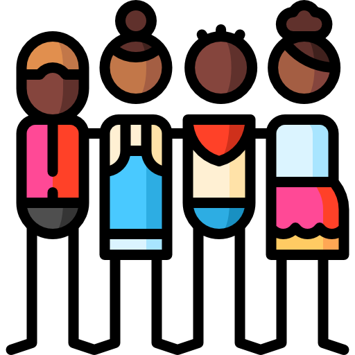 quadrilha Puppet Characters Lineal Color icon