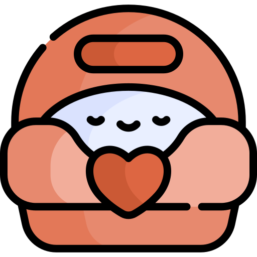 pet bed Kawaii Lineal color icon