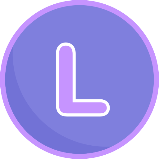 litera l Generic Flat ikona