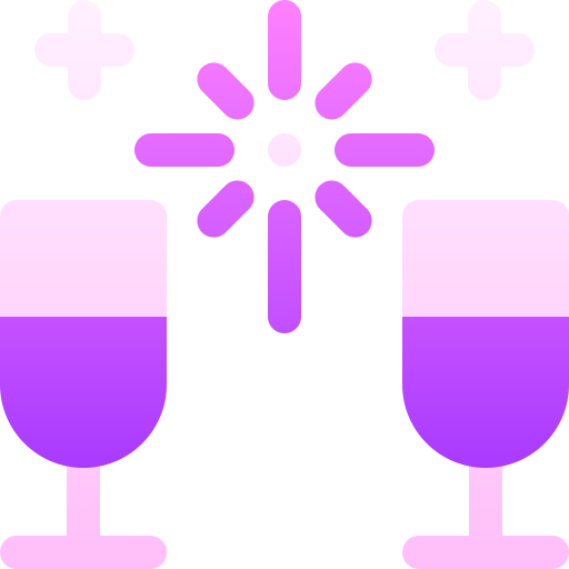 wijn Basic Gradient Gradient icoon