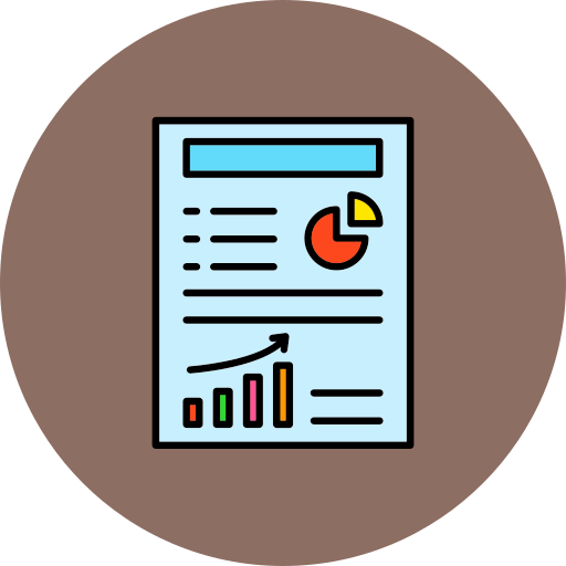 SEO report Generic Outline Color icon