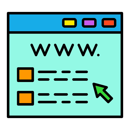 Domain Generic Outline Color icon